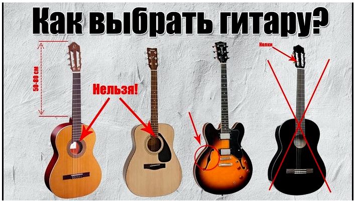 Как правильно выбрат гитару?
