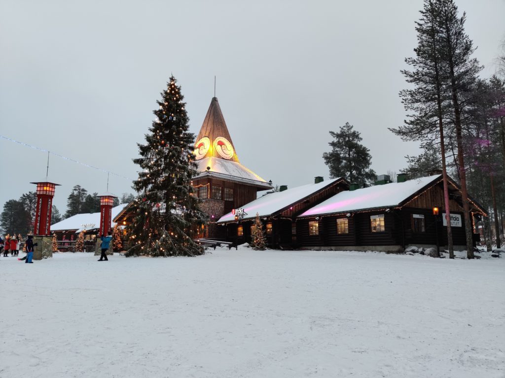 Посещение Деда Мороза в Лапландии